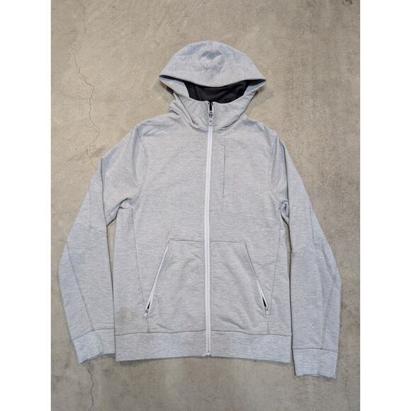 lululemon athletica Other - Lululemon City Sweat Hoodie Mens XS Gray Full Zip Flaw Stretch Athleisure